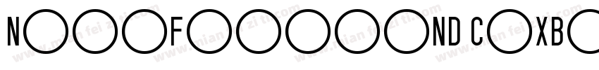 NikeFuturaND CnXBold字体转换